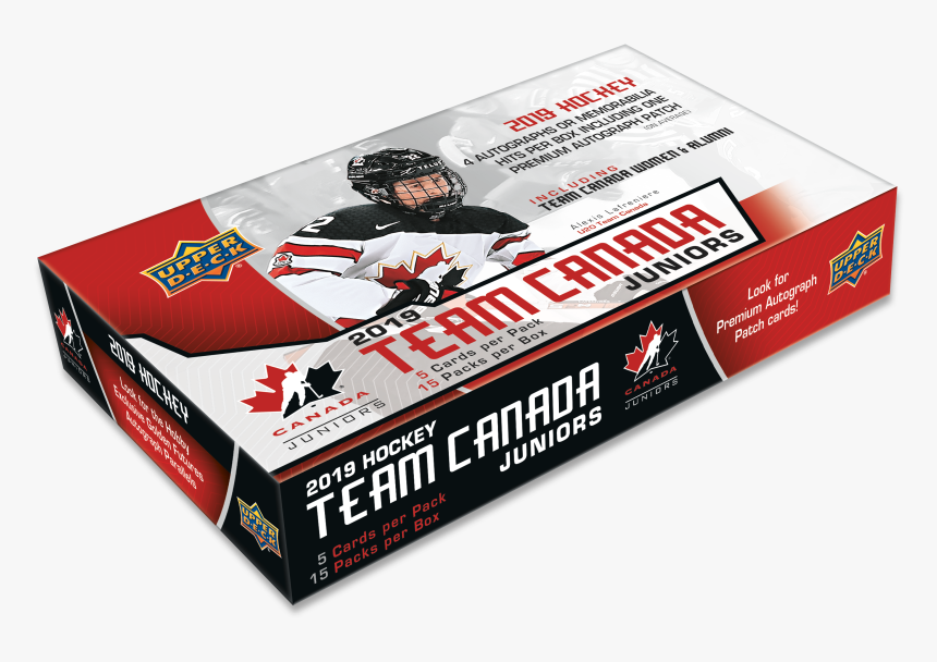 2019 Upper Deck Team Canada Juniors, HD Png Download, Free Download