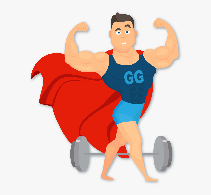 Man - Powerlifting, HD Png Download, Free Download