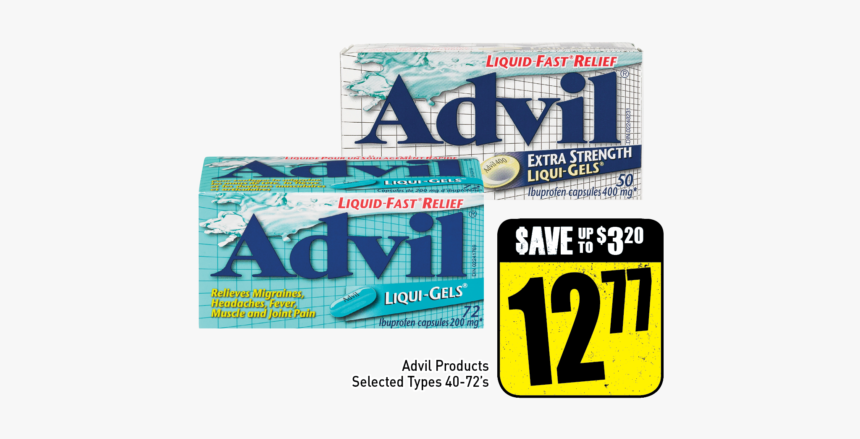 Advil Cold And Sinus, HD Png Download, Free Download