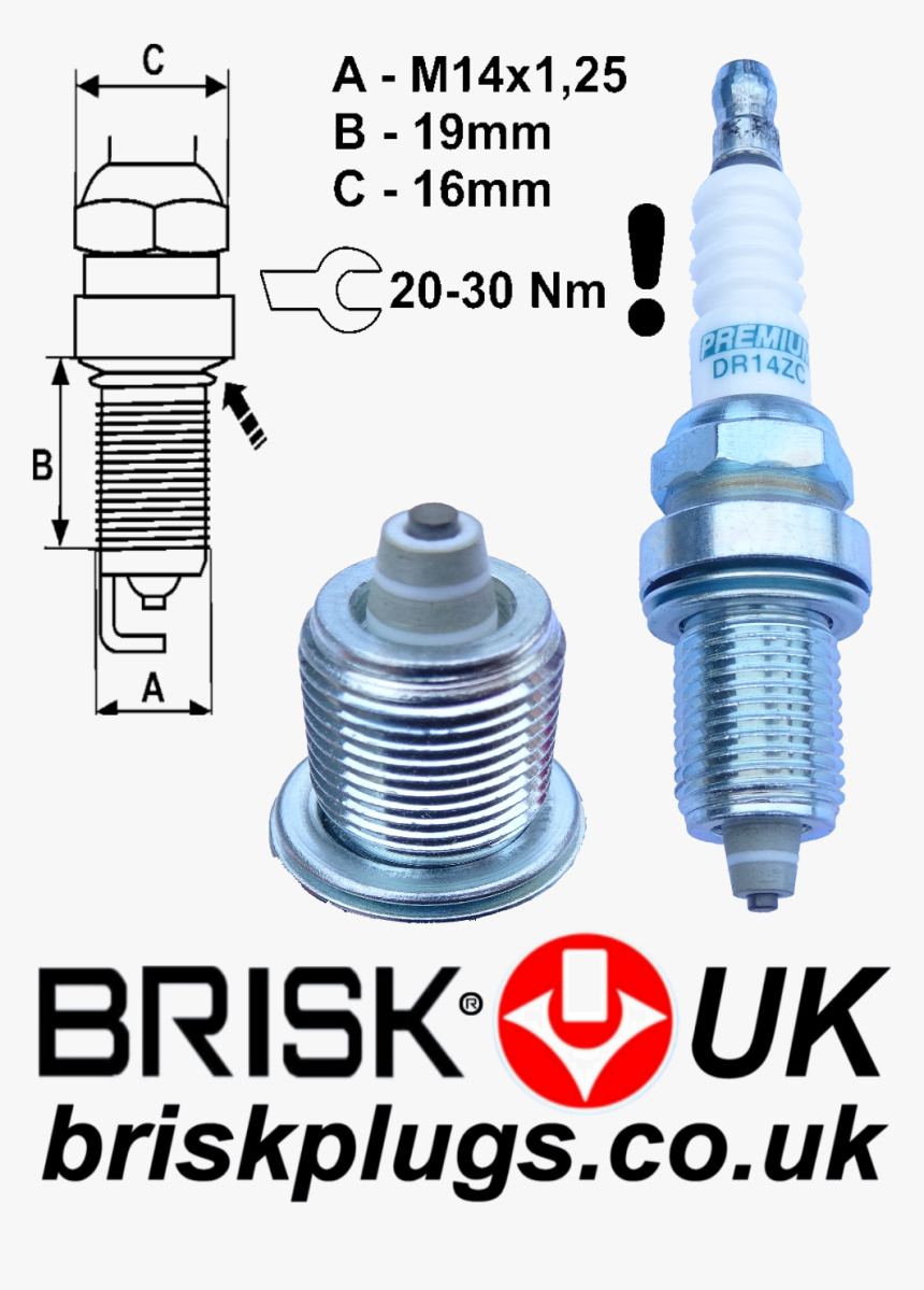Brisk Racing Spark Plug, HD Png Download, Free Download