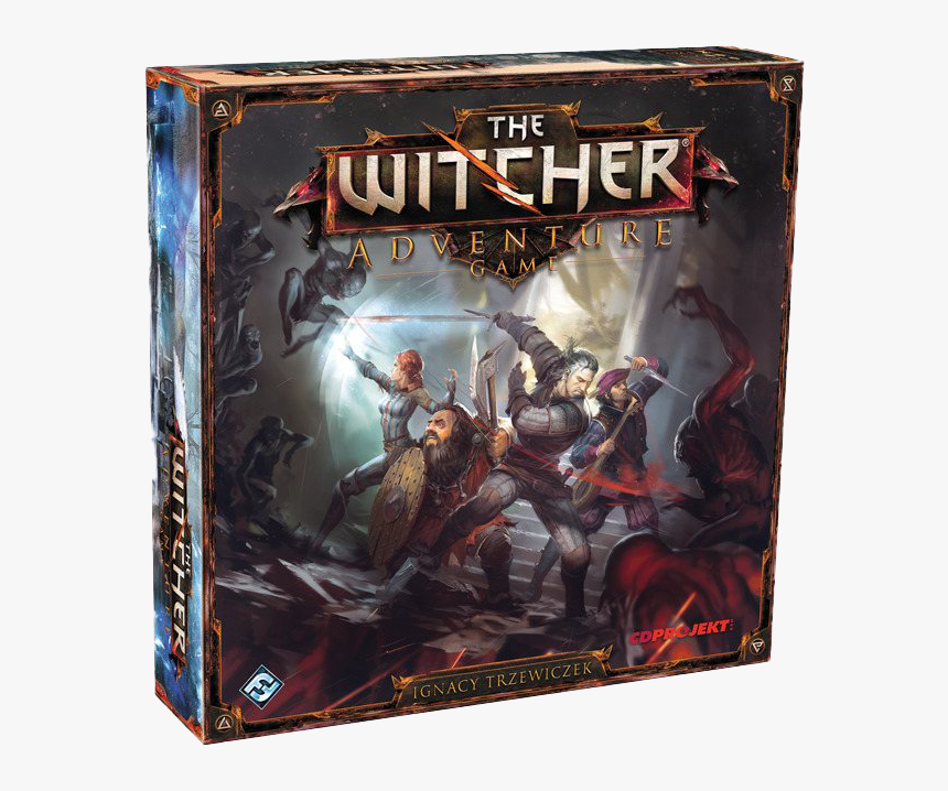 The Witcher Game Png Free Image - Witcher Adventure Game Box, Transparent Png, Free Download