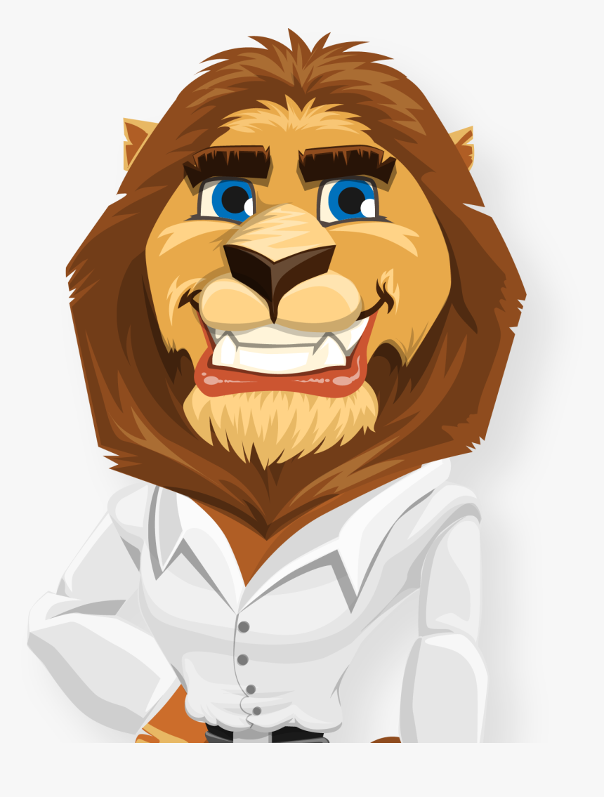 Lion Character For Animation, HD Png Download, Free Download