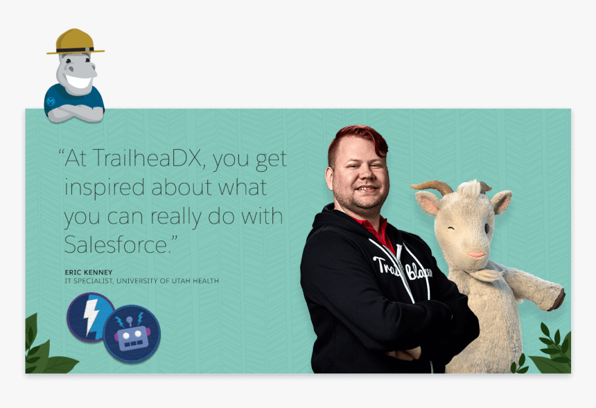 "trailheadx Is One Of My Favorite Developer-focused - Cattle, HD Png Download, Free Download