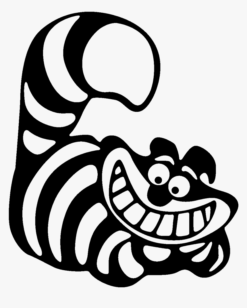 Library Of Cheshire Cat Black And White Clip Art Freeuse Alice In Wonderland Cheshire Cat