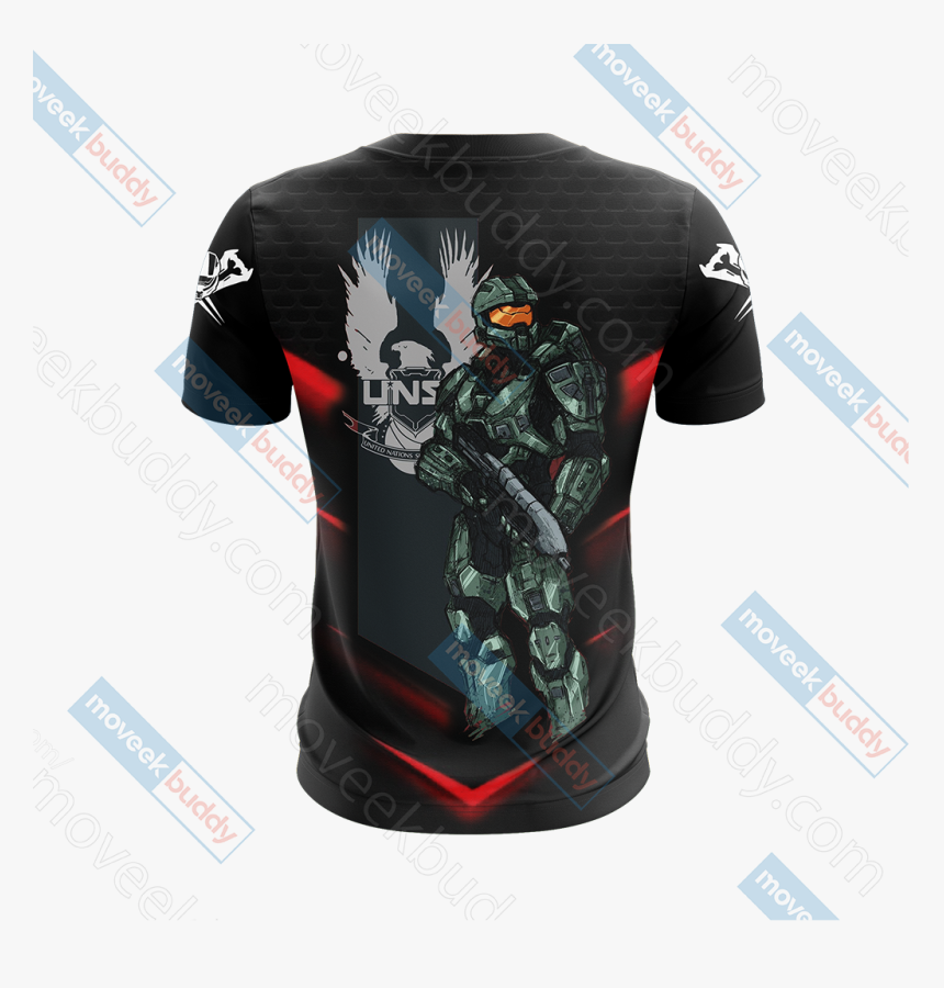 Master Chief Unisex 3d T-shirt - Captain America, HD Png Download, Free Download