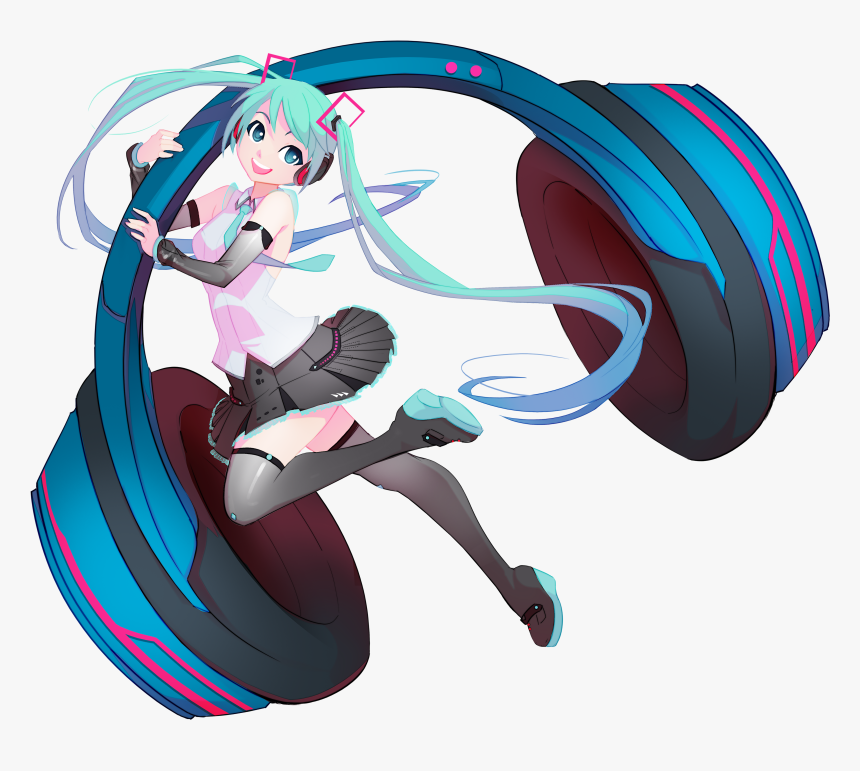 Image Of Miku Headphones - Illustration, HD Png Download, Free Download