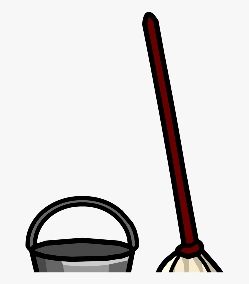 Mop And Bucket Clipart, HD Png Download, Free Download