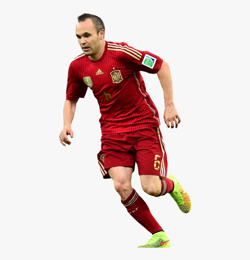 Andres Iniesta render - Player, HD Png Download, Free Download