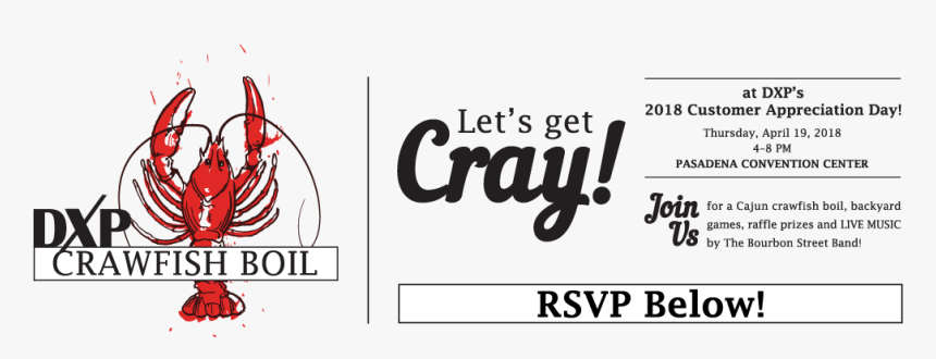 Dxp Crawfish Boil Rsvp - Calligraphy, HD Png Download, Free Download