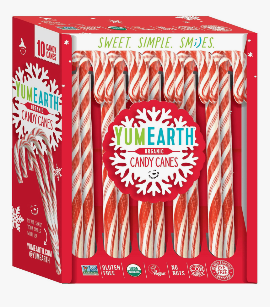 Yumearth Candy Canes, HD Png Download, Free Download