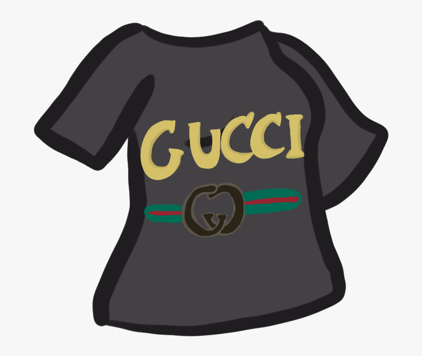 Gacha Gucci Shirt - Cartoon, HD Png Download, Free Download