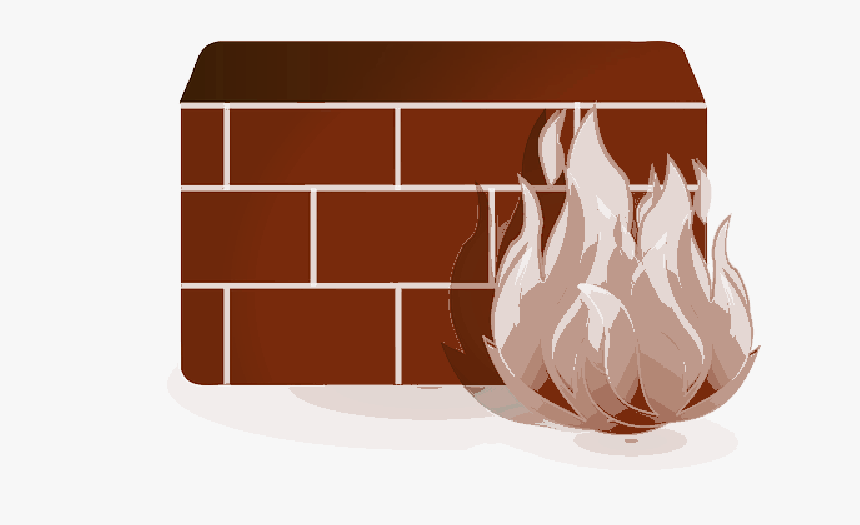 Wall, Computer, Firewall, Icon, Symbol, Fire, Cartoon - Firewall Png, Transparent Png, Free Download