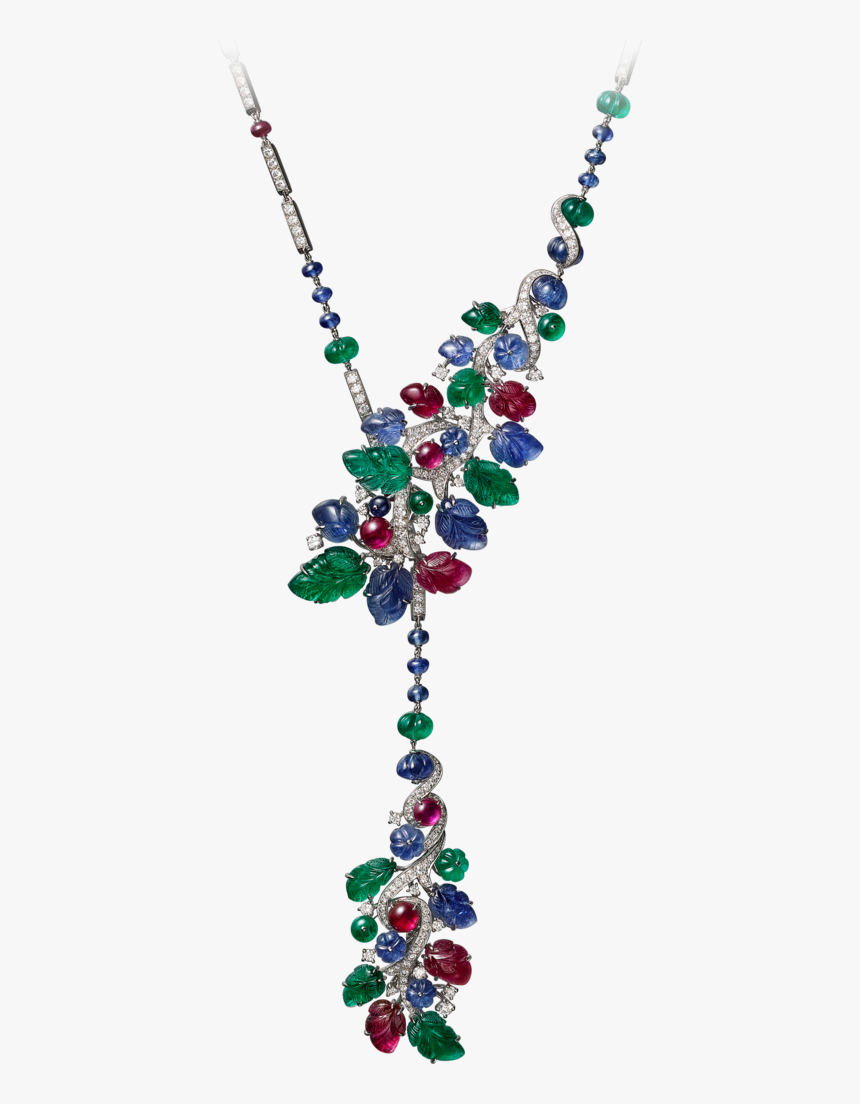 Cartier Tutti Frutti Jewelry Fruitti Pinterest Gems - High Jewelry Necklace Cartier, HD Png Download, Free Download