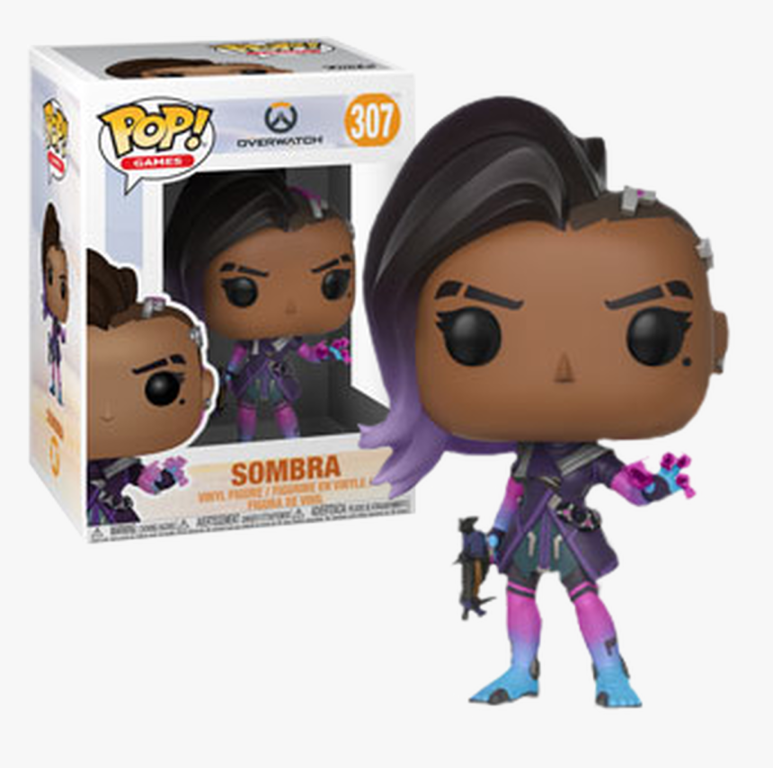 Sombra Pop Vinyl Figure - Funko Pop Overwatch Sombra, HD Png Download, Free Download