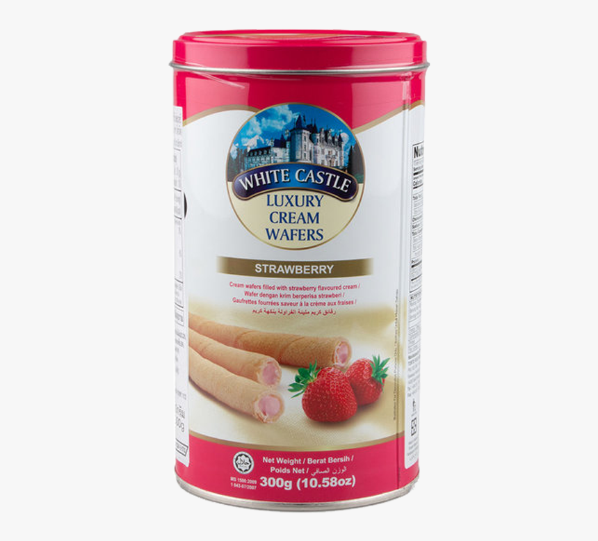 White Castle 300 G Strawberry Luxury Cream Wafer, HD Png Download, Free Download