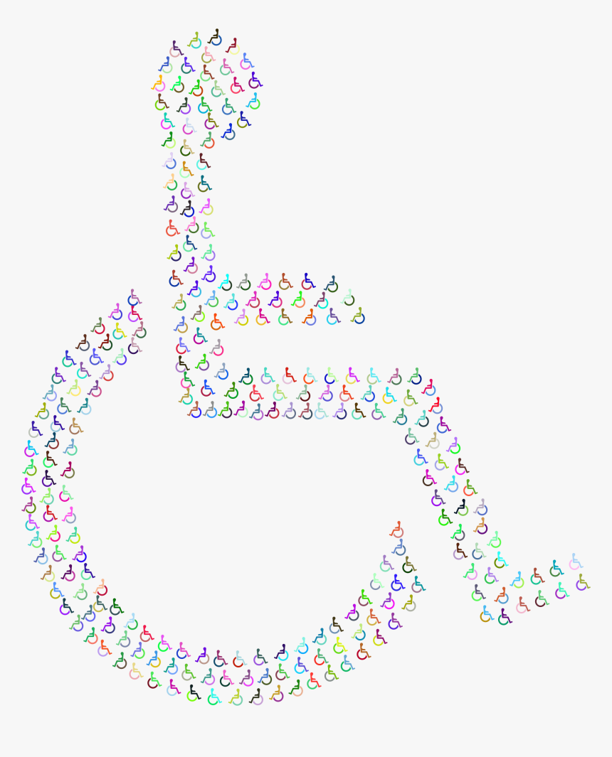 Pink Clipart Wheelchair - Circle, HD Png Download, Free Download
