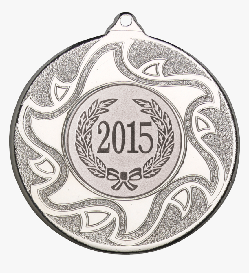 Silver 50mm Round Medal - Medal, HD Png Download, Free Download