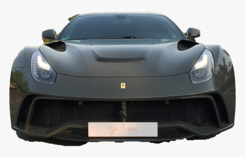 Silver Ferrari Transparent Png - Supercar, Png Download, Free Download