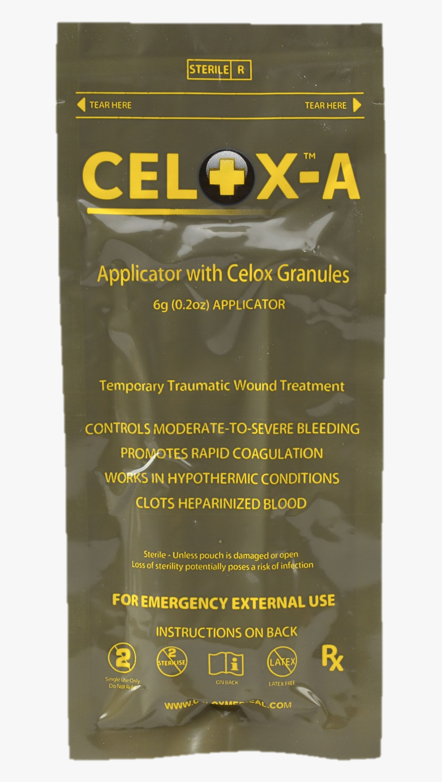 Hemostatic Granule Applicator Celox A Rx, HD Png Download, Free Download