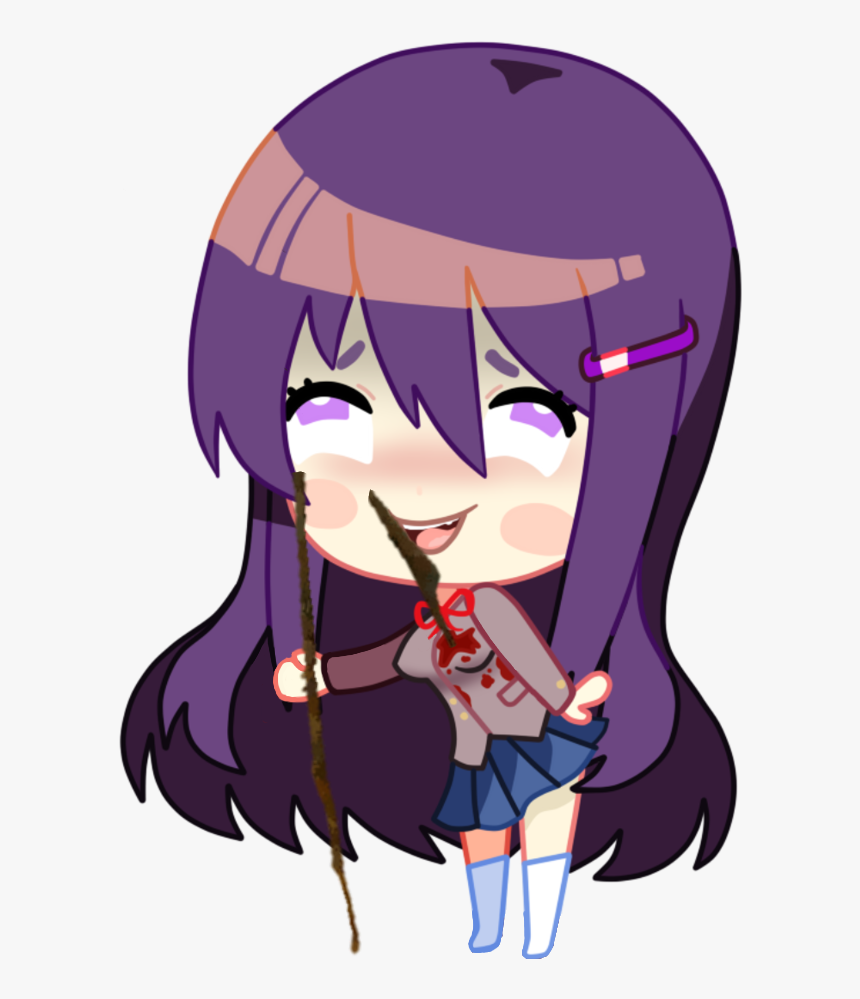 Ddlc Yuri Doki Doki Literature Club, HD Png Download, Free Download