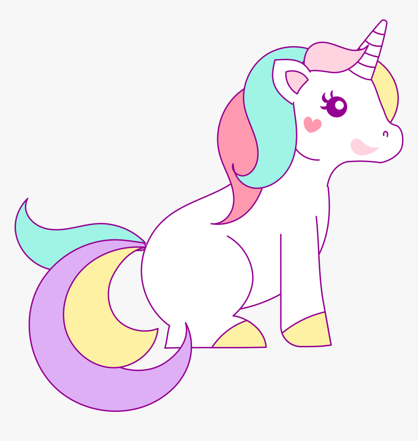 Free Hand Drawn Unicorn Clip Art Pretty Things For, HD Png Download, Free Download