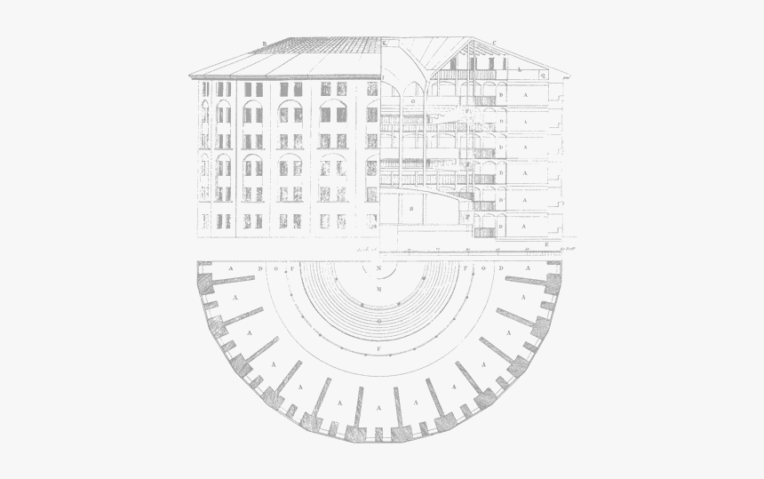 Bentham Panopticon, HD Png Download, Free Download