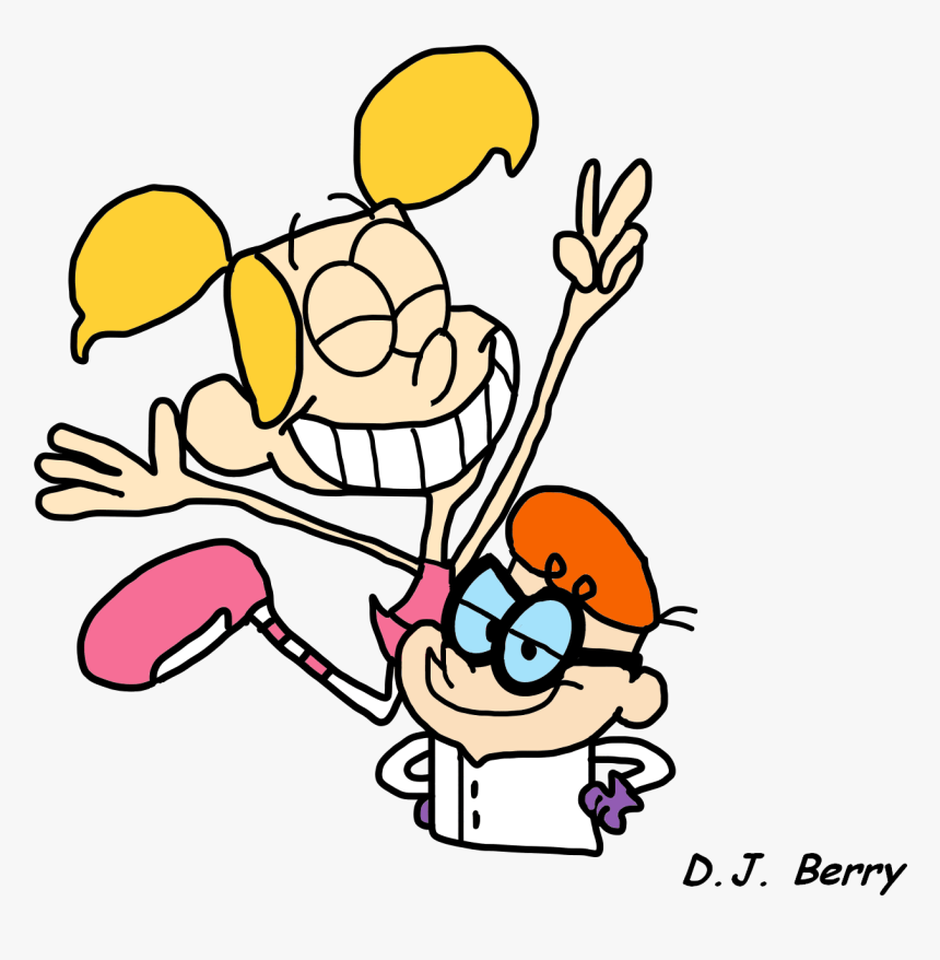 Dexter And Dee Dee - Cartoon, HD Png Download, Free Download