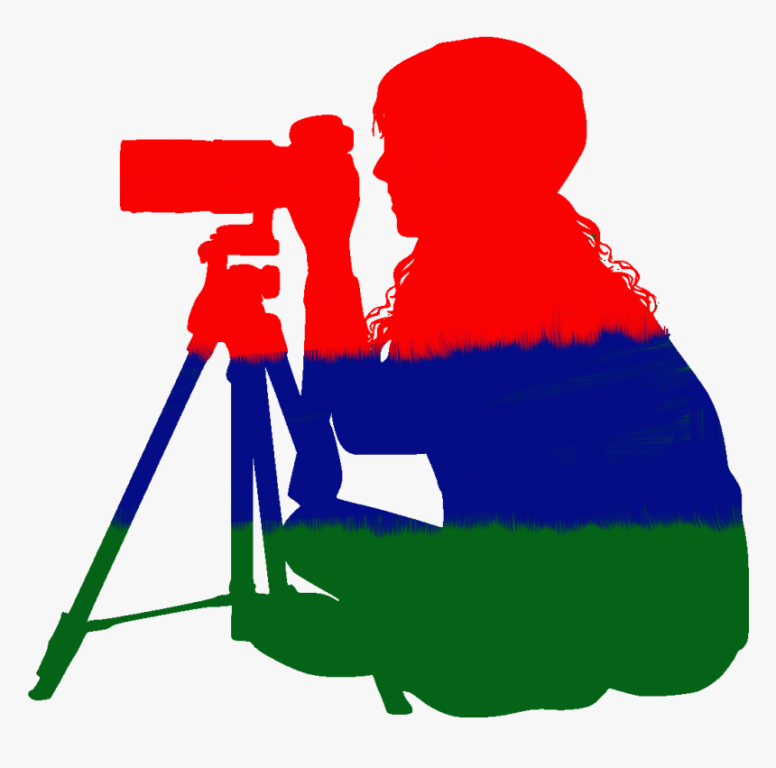 Bird Photography Hide In Gambia - Camera Woman Png, Transparent Png, Free Download