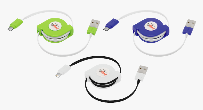 Zipkord Retractable Solutions - Usb Cable, HD Png Download, Free Download