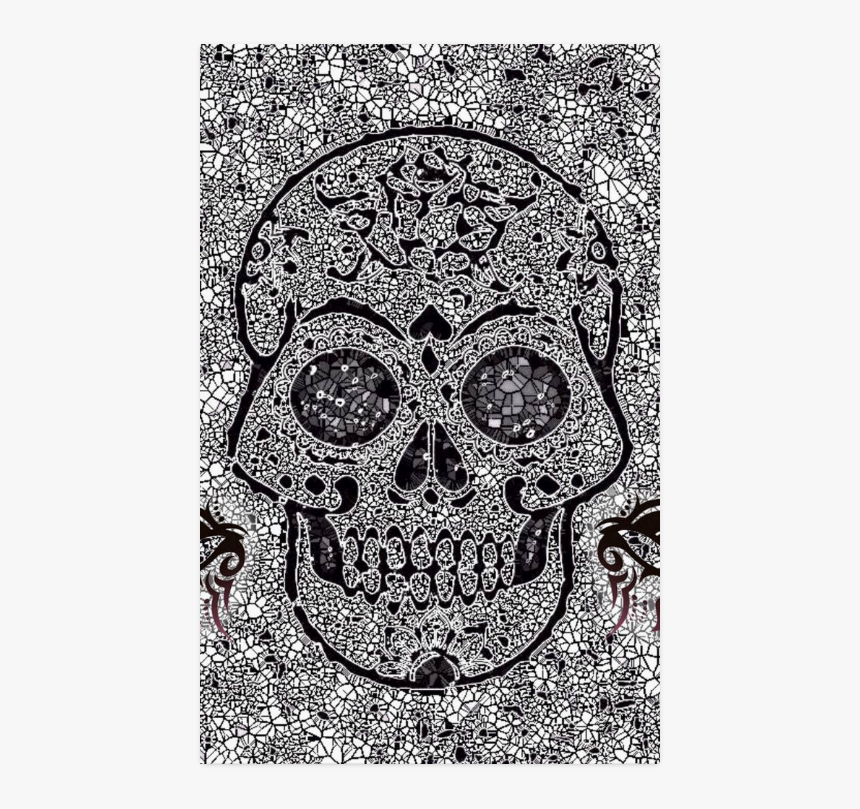 Mosaic Skull Poster 23"x36" - Mosaic Skull Designs, HD Png Download, Free Download