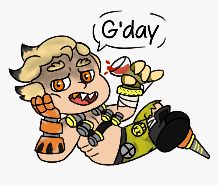 Draw Me Like One - Junkrat G Day Mate, HD Png Download, Free Download