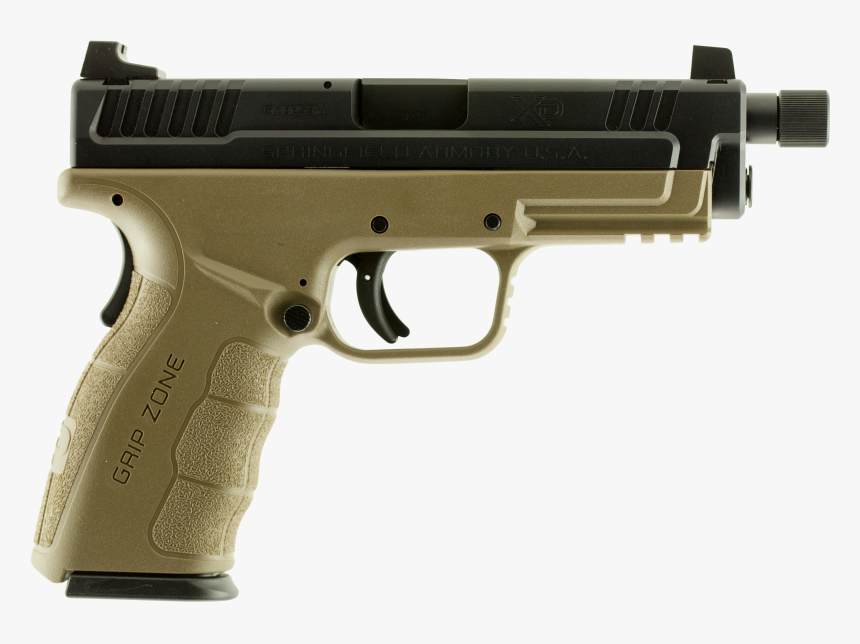 Springfield Xd Mod 2 9mm Tan, HD Png Download, Free Download