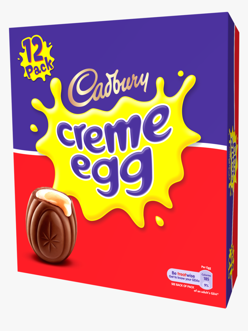 Creme Egg 12 Pack Box - Cadbury Creme Egg In Dubai, HD Png Download, Free Download