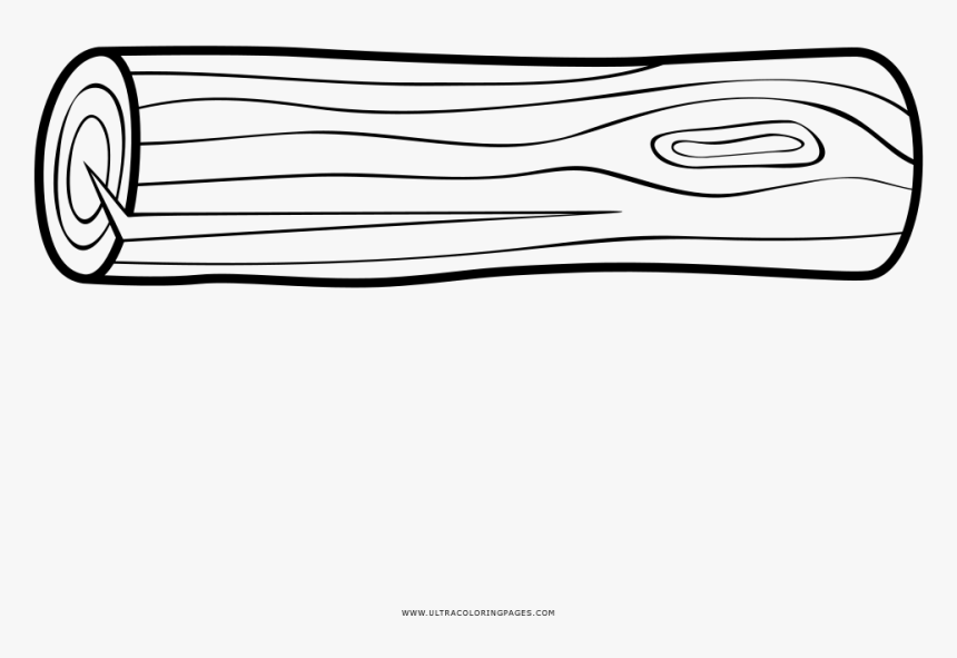 Tree Log Coloring Pages