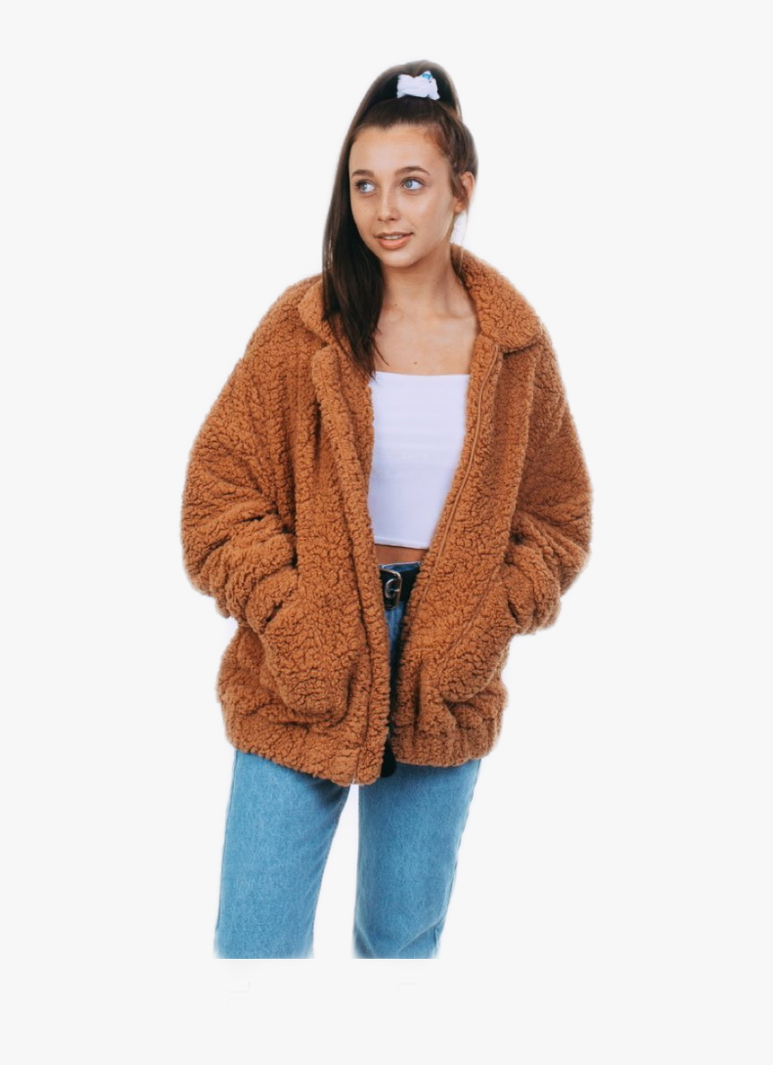 Emma Chamberlain High Key Clipart , Png Download - Emma Poopy Jacket Poshmark, Transparent Png, Free Download