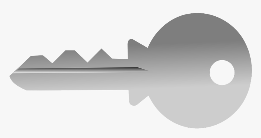 Grey Key Clipart, HD Png Download, Free Download