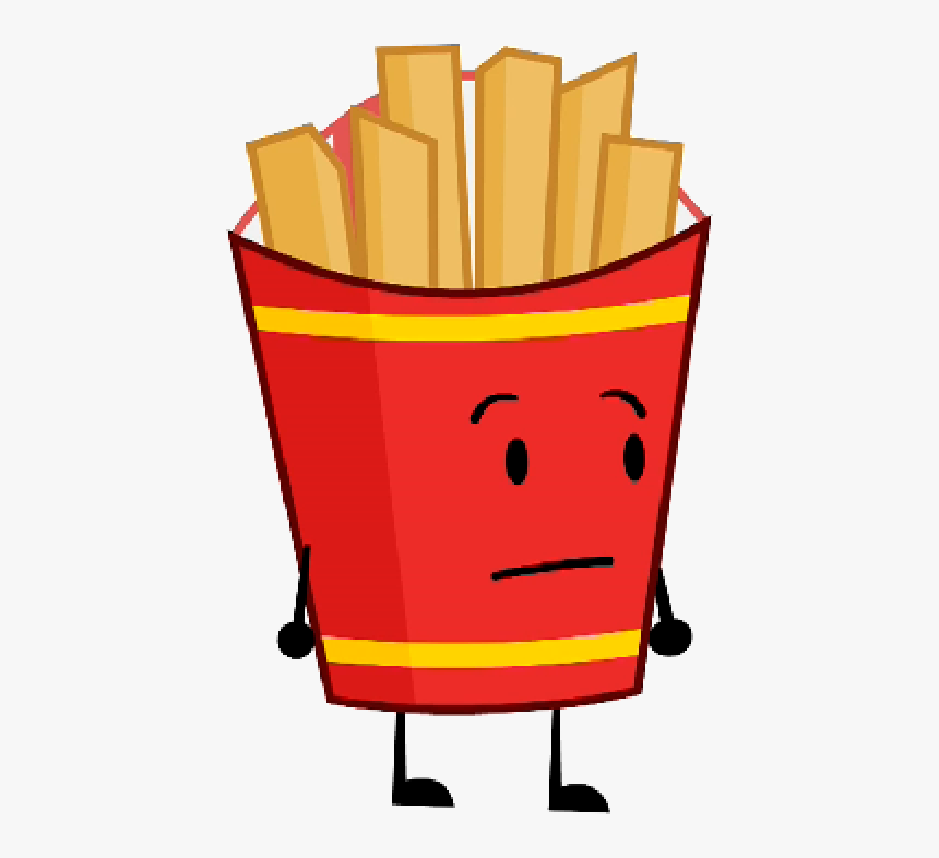Battle For Dream Island Fries - Bfb Fries Asset, HD Png Download, Free Download