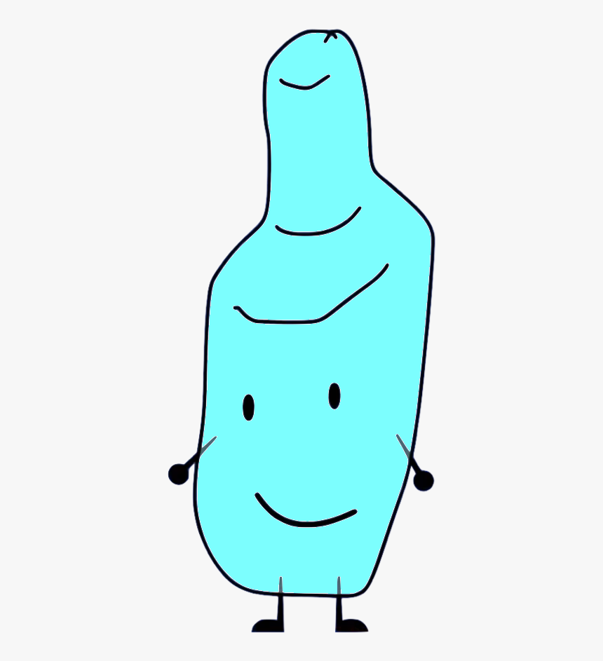 Water Clipart Bfdi - Bfdi Old Bottle, HD Png Download, Free Download