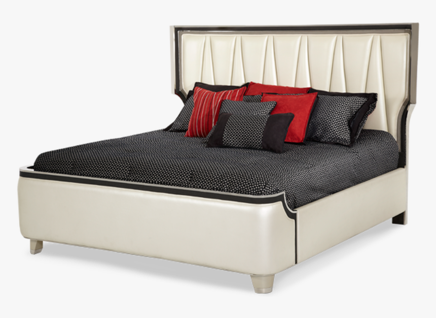Cal King Pearl Bed Frame With Headboard Footboard Rails - Bed, HD Png Download, Free Download