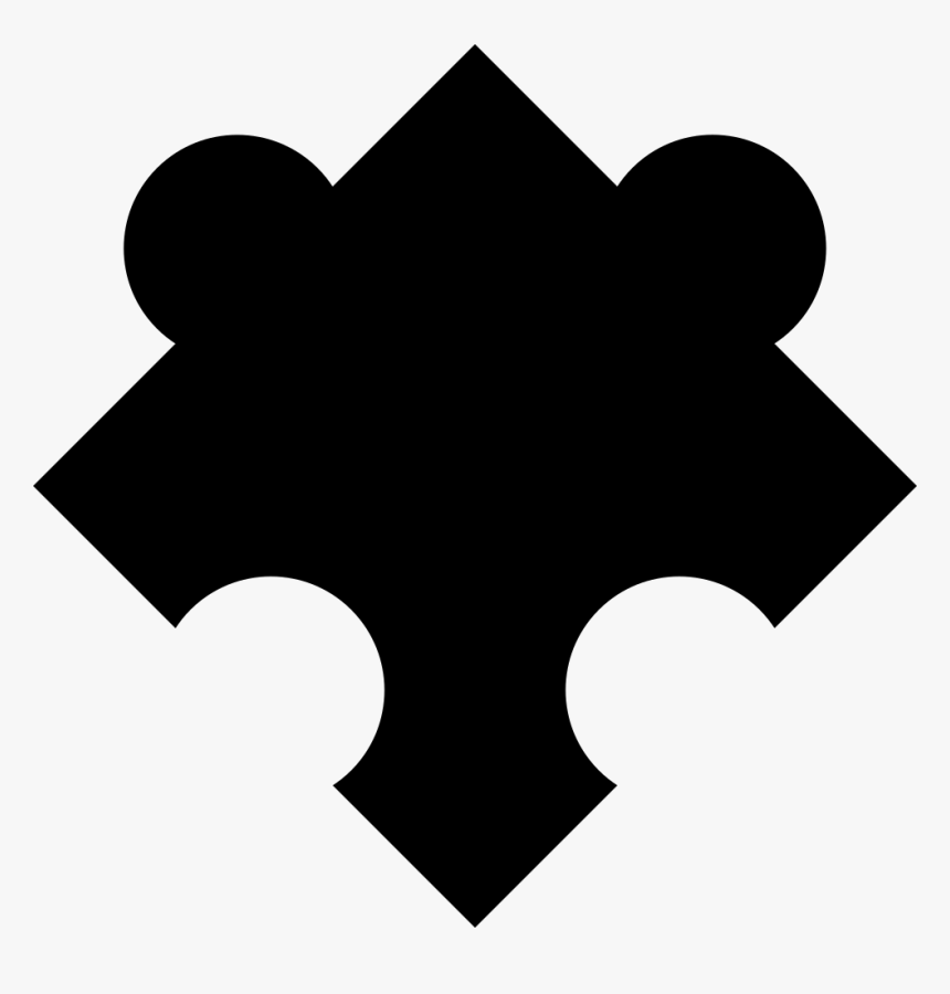 Black Puzzle Piece Png, Transparent Png, Free Download