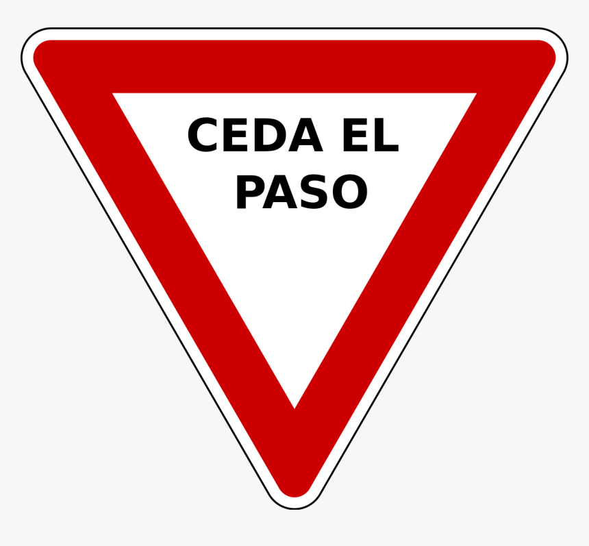 Mexico Traffic Signal Sr7 , Png Download - Yield Sign, Transparent Png, Free Download