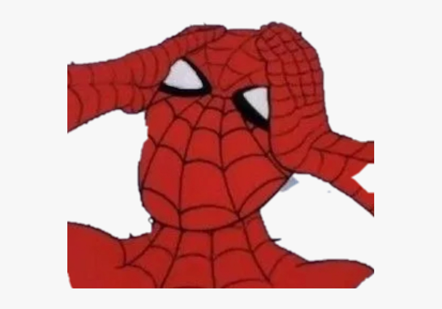 confused Spiderman - Spiderman Meme Oh No, HD Png Download - kindpng