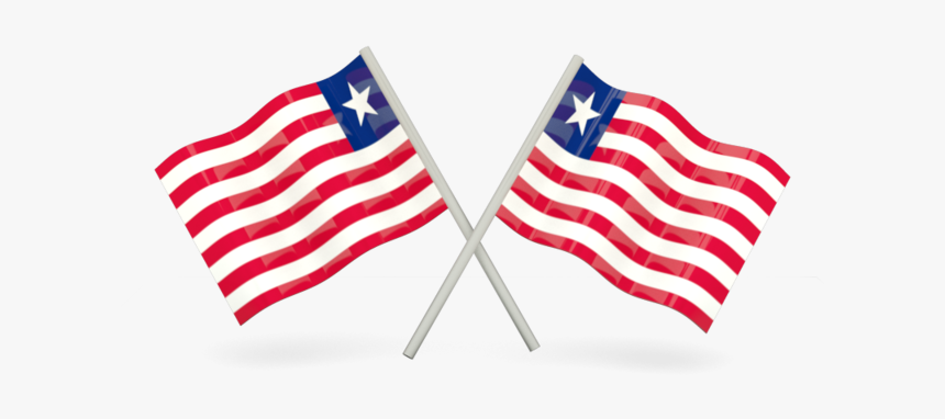 Two Wavy Flags - Happy Thanksgiving Day Usa, HD Png Download, Free Download