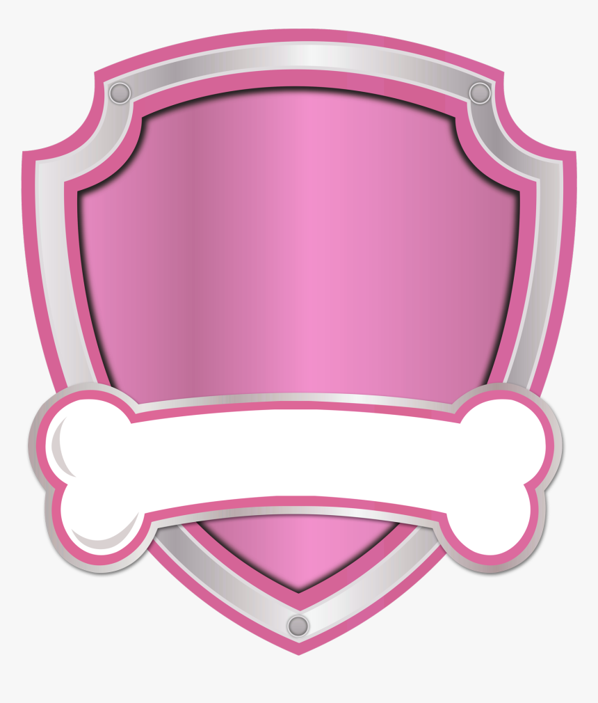 Skye Paw Patrol Png Escudo, Transparent Png, Free Download