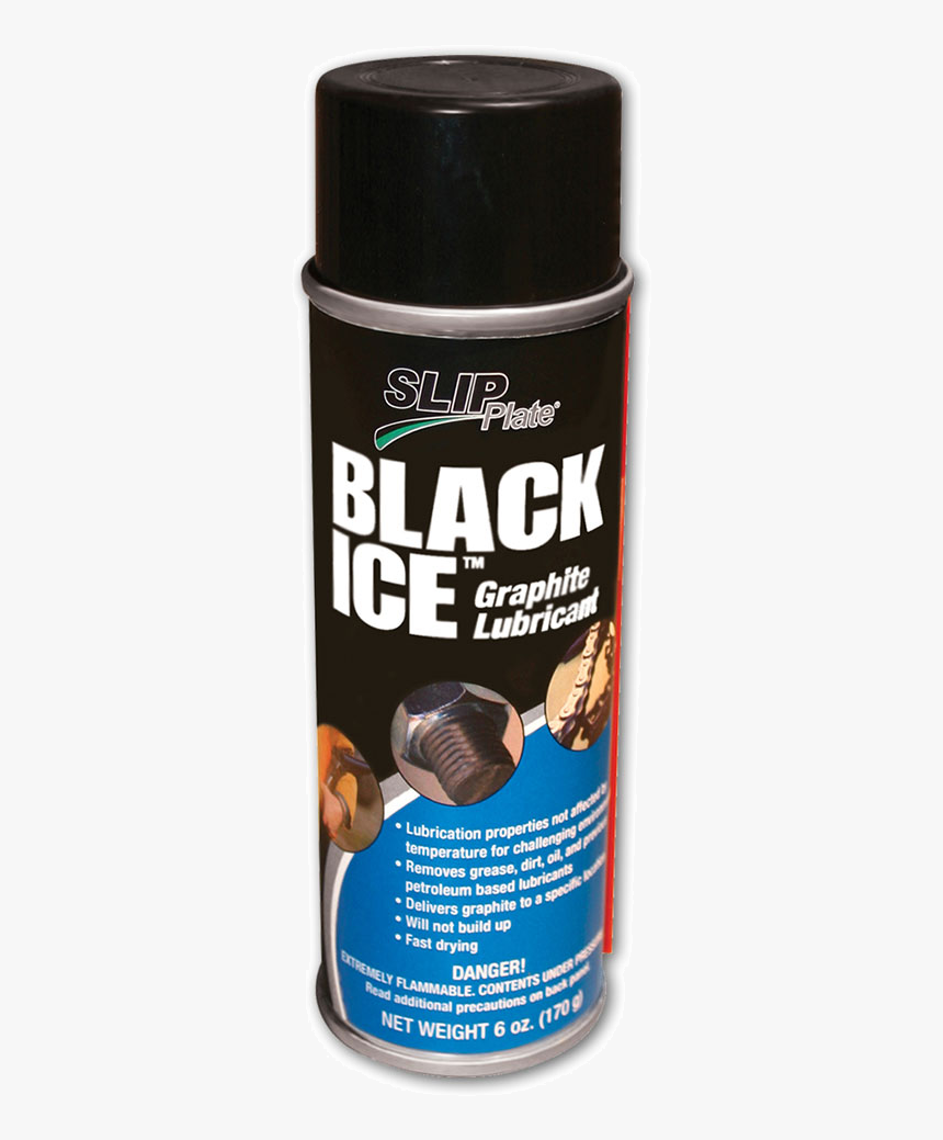 Black Ice Dry Graphite Lubricant - Dry Graphite Lubricant, HD Png Download, Free Download
