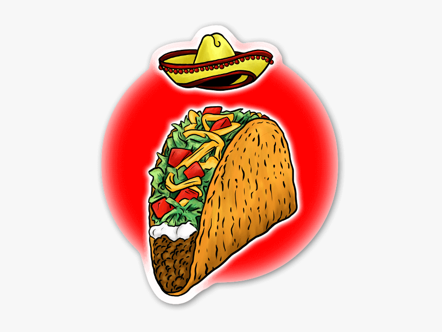 Taco Tusday Sticker, HD Png Download, Free Download