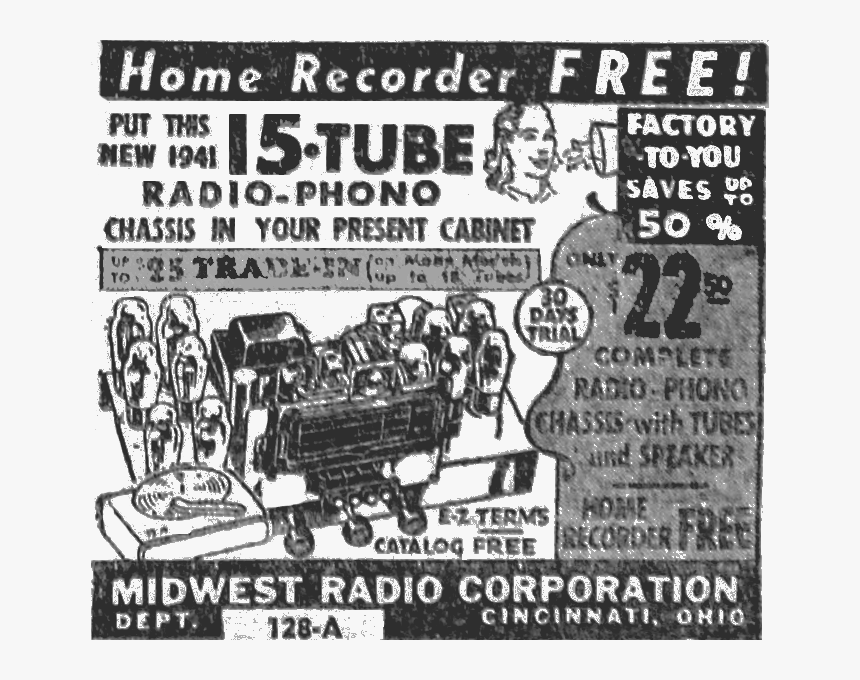 Weirdtalesv36n1pg129 Midwest Radio Corporation - Poster, HD Png Download, Free Download
