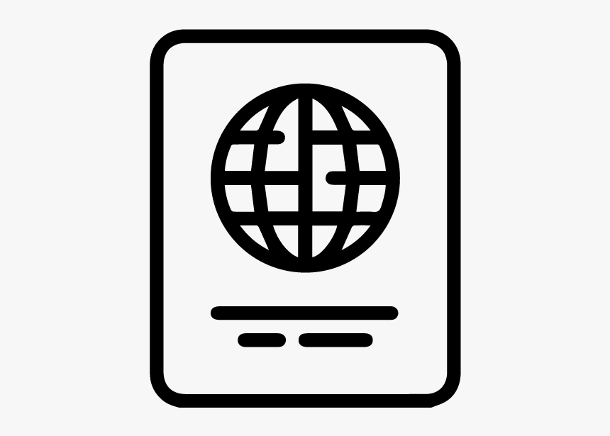 Passport And Suitcase Icon Png, Transparent Png, Free Download