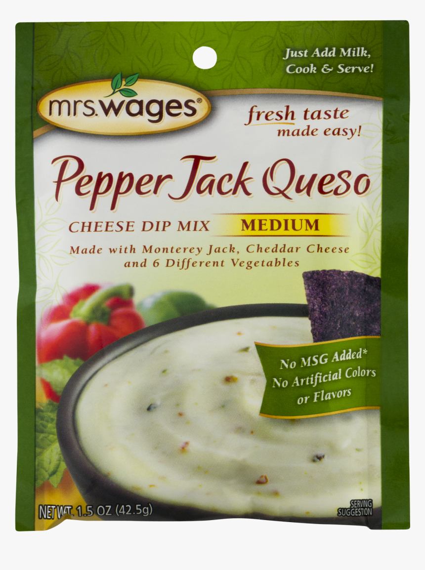 Pepperjack Queso Mix By Mrs Wages, HD Png Download, Free Download