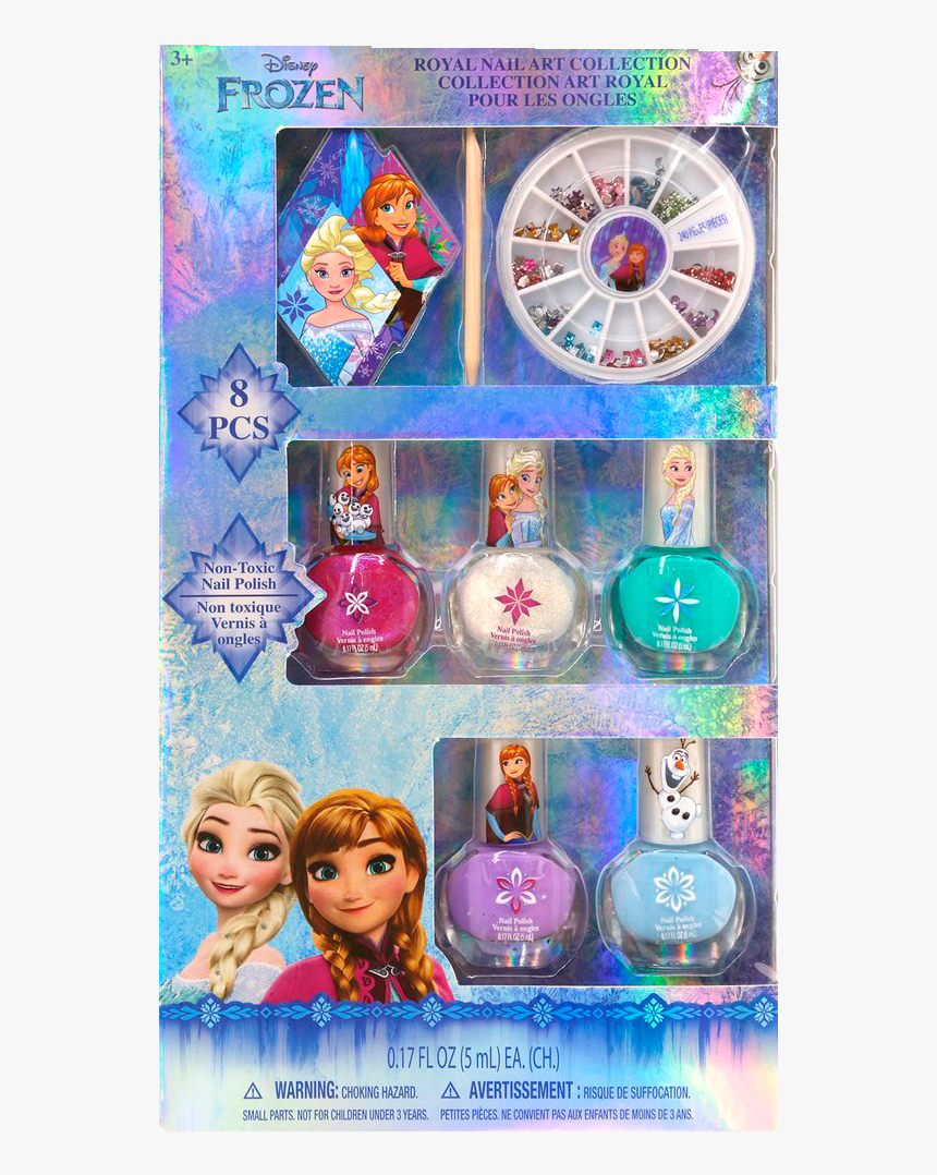 Townley Girl 5 Esmaltes Para Uñas Y Decoraciones Frozen - Esmalte De Uñas Frozen, HD Png Download, Free Download